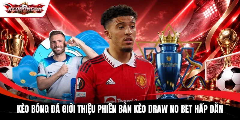Kèo bóng đá giới thiệu phiên bản kèo Draw No Bet hấp dẫn